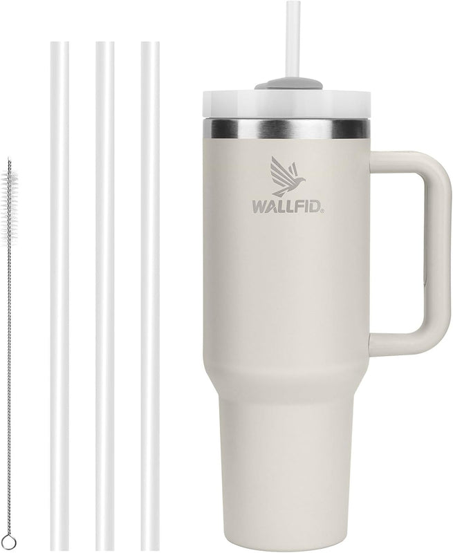Copo Térmico Inox 1130 ml com Tampa e Palhinhas