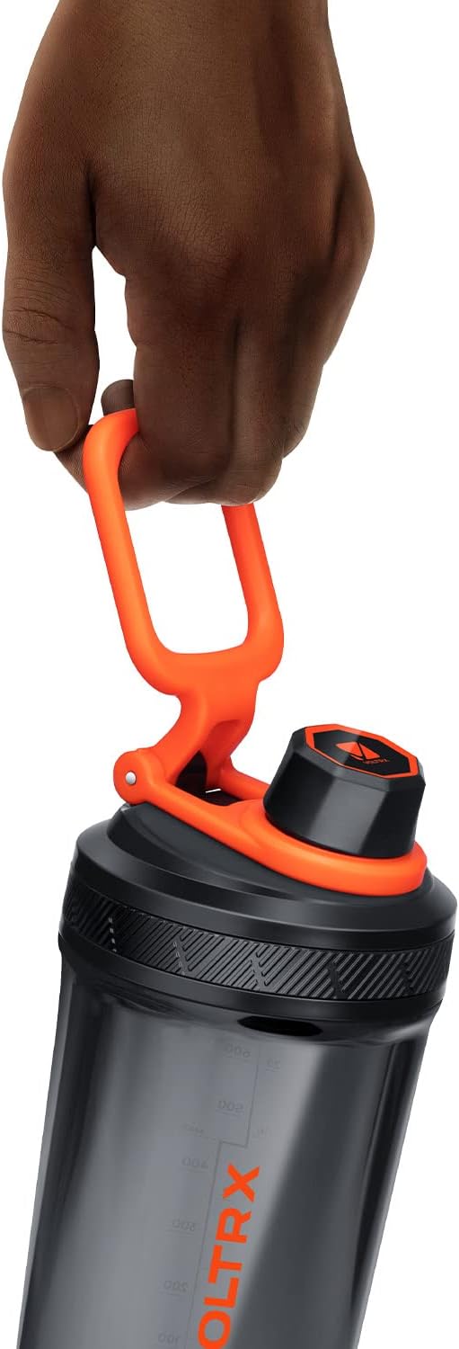 Shaker Elétrico VOLTRX Gallium USB-C – Mistura Silenciosa, 700 ml, Sem BPA