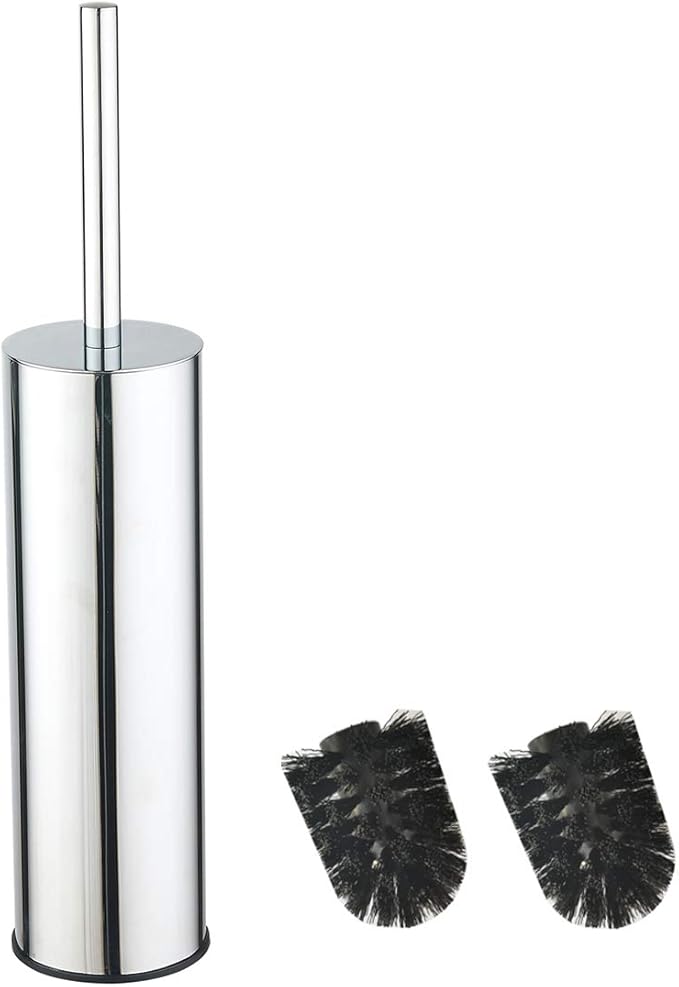Escova Sanitária com Suporte em Aço Inox 304 (Cromado)