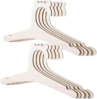 Pack 10 Cabides de Madeira para Bebé/Criança