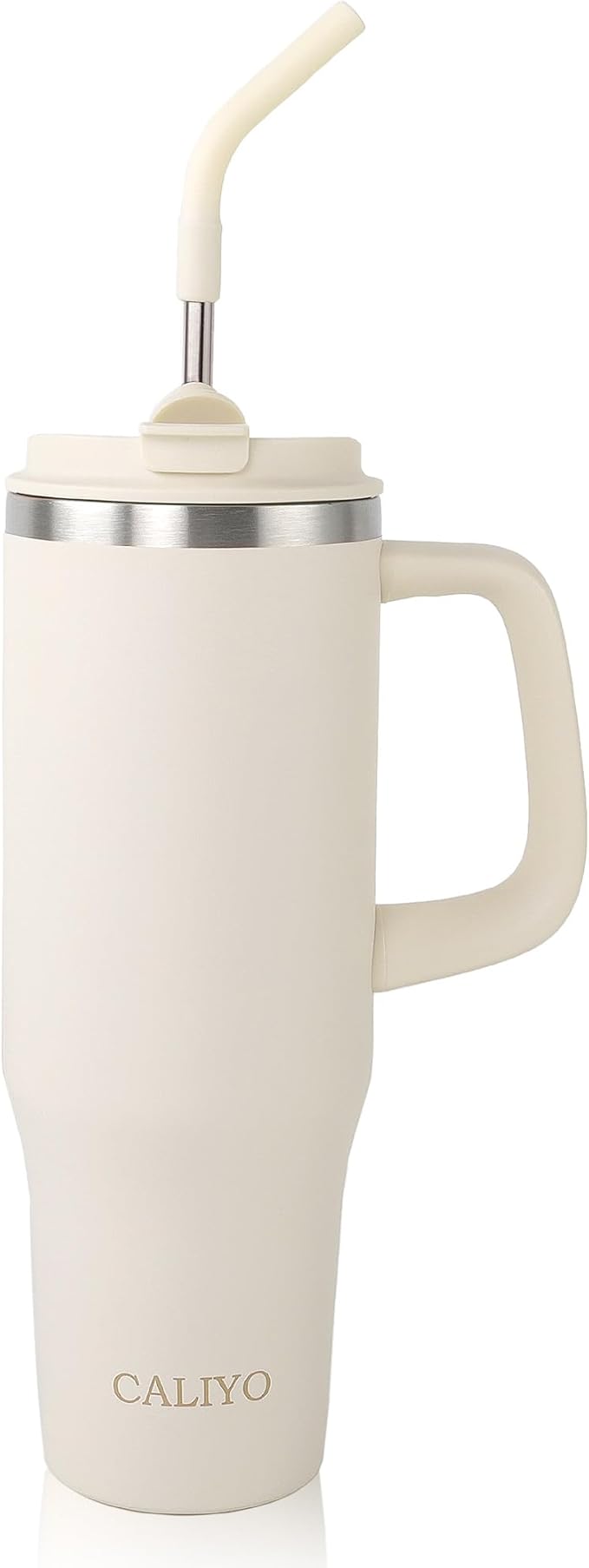 Garrafa Térmica CALIYO 1.2L em Aço Inoxidável 304 - Bege