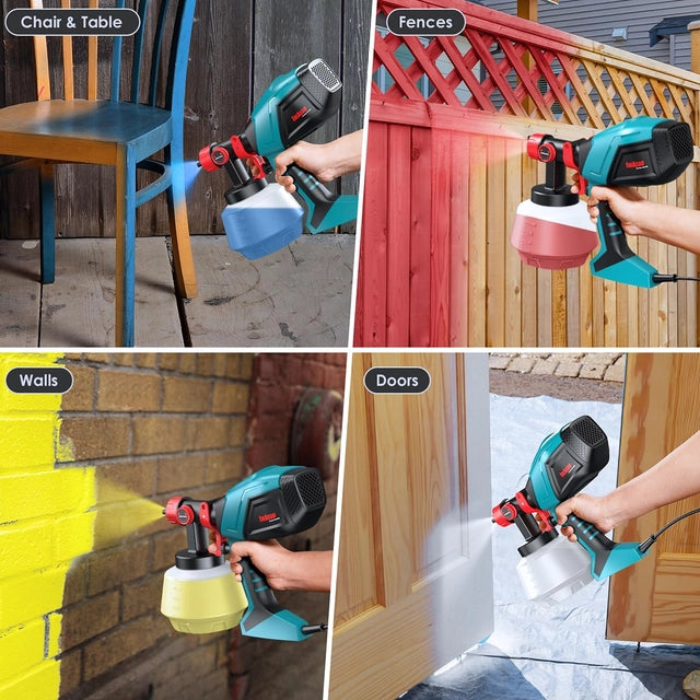 Pistola de pintura de 720 W