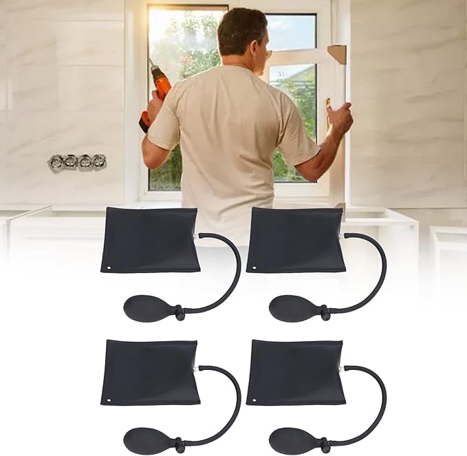 Pack de 4 Almofadas de Ar - Capacidade 200kg - Para móveis, Portas, Armarios
