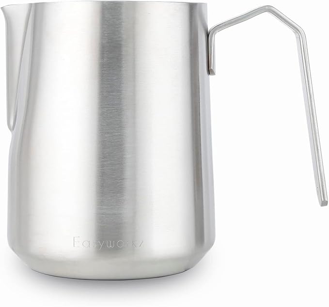Jarro para Espumar Leite Easyworkz 600 ml em Aço Inoxidável