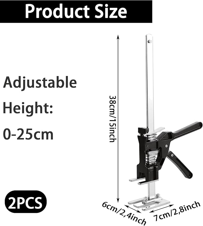 Conjunto de 2 Elevadores de Precisão YAYODS para Bricolage e Instalação