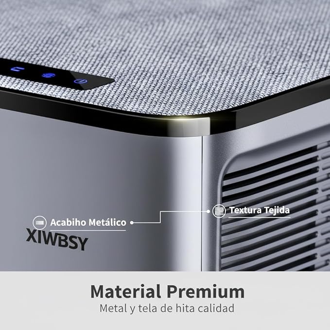 Projetor 4K XIWBSY com Google TV, 1500 ANSI, Suporte Giratório 360°, WiFi 6 e Bluetooth 5.3, Controle por Voz, Portátil