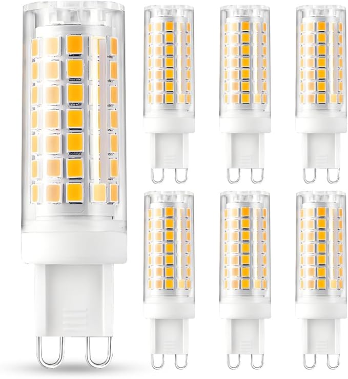 Pack de 6 Lâmpadas LED (7W = 70W Halogénio)