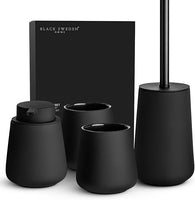 Conjunto de Casa de Banho Black Sweden Home