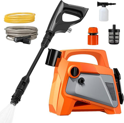 Lavadora de Alta Pressão CISSIYOG – 110 Bar | 420 L/h | Portátil e Multifuncional