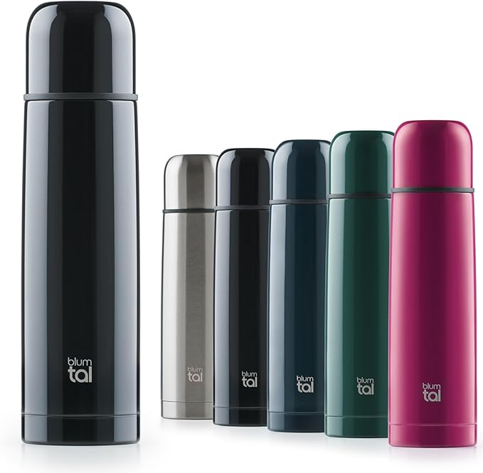 Garrafa Térmica Blumtal 1L em Aço Inoxidável - Preto
