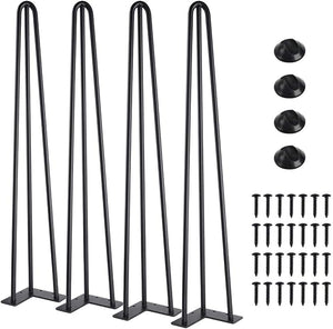 Conjunto de 4 Pés de Mesa Catalpa – 72 cm