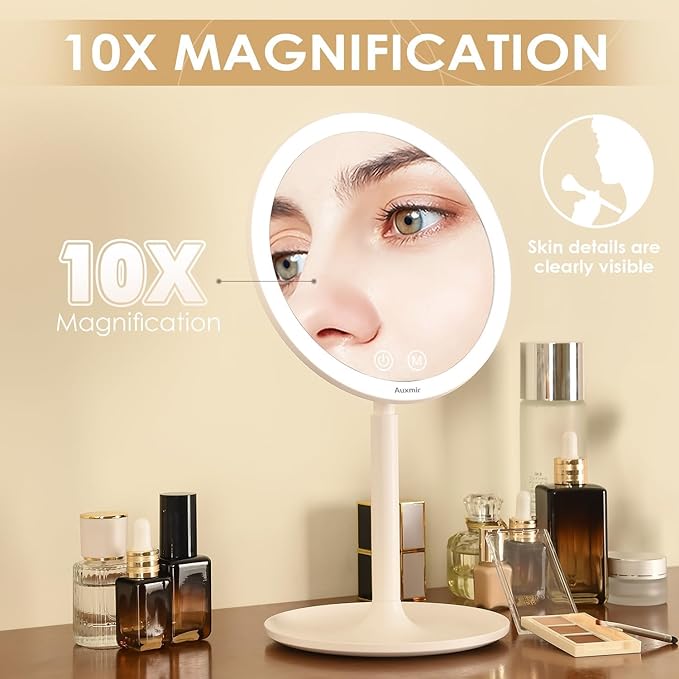 Espelho de maquilhagem com Luz Auxmir Direct