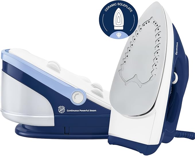 Ferro com Caldeira H.Koenig V5i 2400W – Vapor Contínuo e Depósito 1,7L