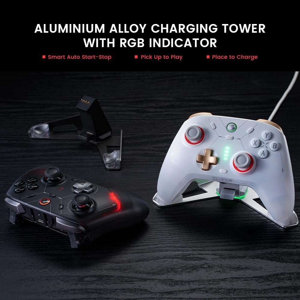 GameSir Cyclone 2 – Comando Sem Fios Multiplataforma (Bundle Shadow Black)