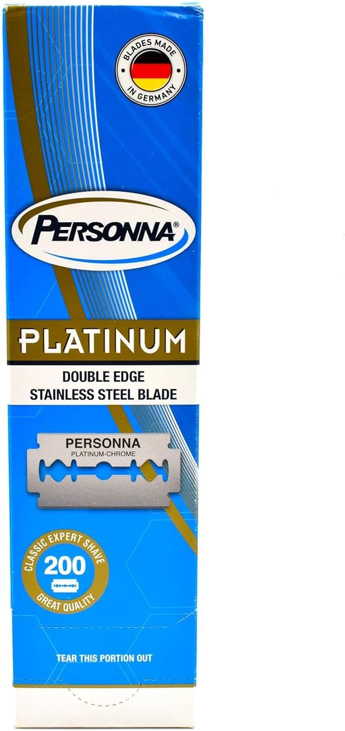 Pack 200 Lâminas de Barbear Personna Platinum