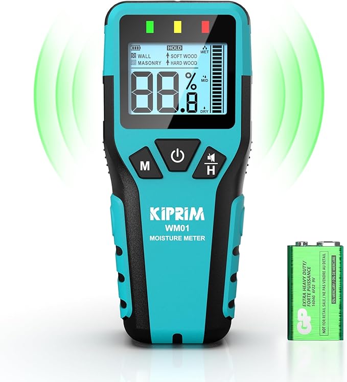 Medidor de Humidade Digital Sem Pinos Kiprim