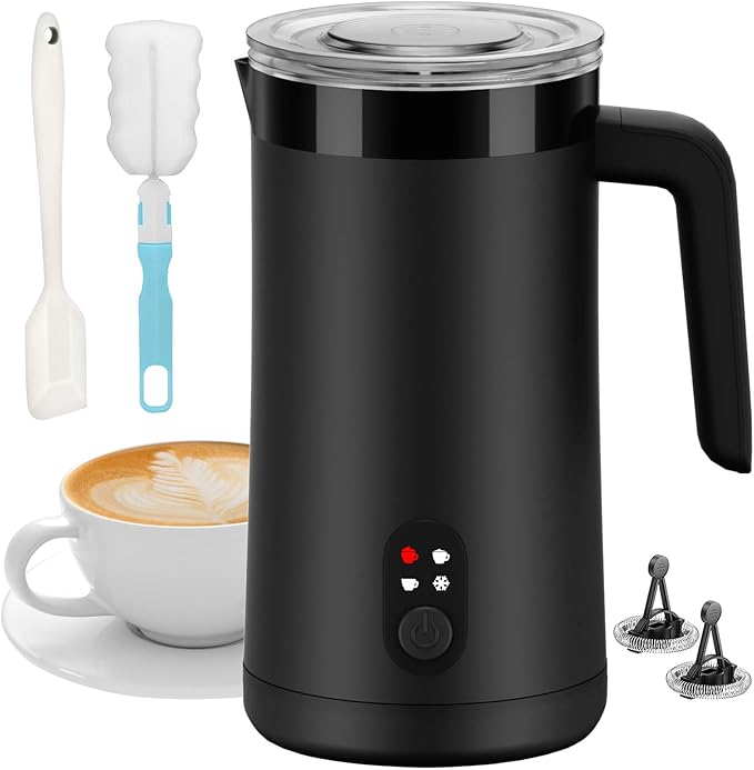 Espumador de Leite 4 em 1 Ovetedot – Quente e Frio