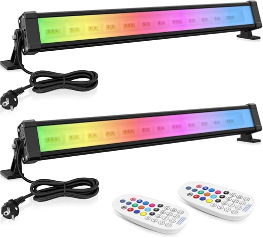 Projetor LED RGB MEIHUA 42W Exterior IP66 com Comando