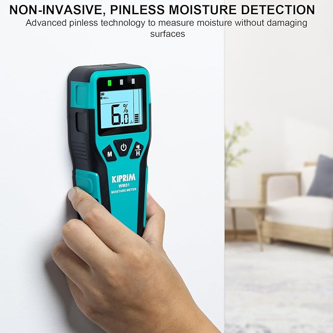 Medidor de Humidade Digital Sem Pinos Kiprim