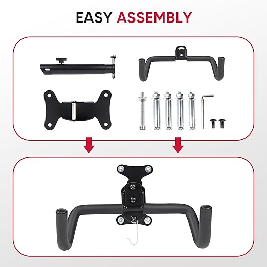 Suporte Premium de Parede para Bicicleta - Anti Risco Almofadado