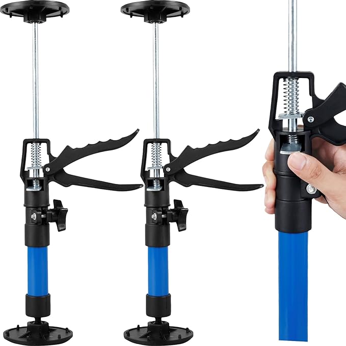 2 Suportes Telescópicos Ajustáveis 30-115cm - 40kg