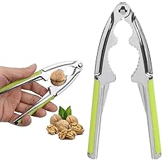 Quebra-nozes, quebra-nozes multifuncionais, quebra-nozes de liga de zinco, capacete nozes com aderência antiderrapante, quebra-nozes de metal, quebra-nozes doméstico, quebra-nozes Tokaneit