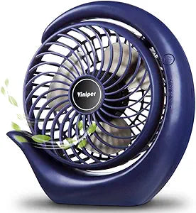Viniper Ventoinha Portátil Recarregável – 6,2’’ (Azul)
