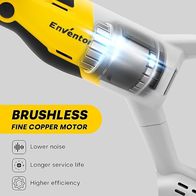 Enventor Serra Recíproca Sem Fios 20V com Motor Brushless – 2 Baterias 2.0Ah