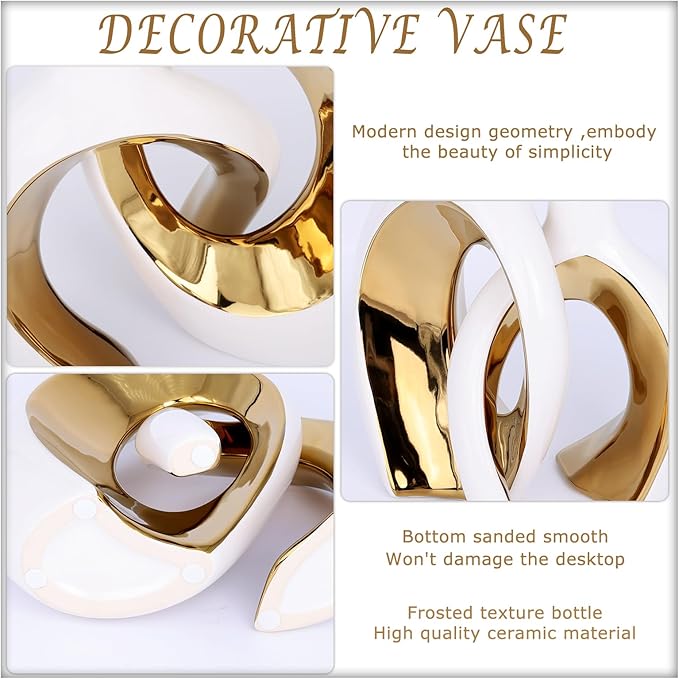 Conjunto de Vasos Decorativos XIAOMAGG em Cerâmica (Pack 2)