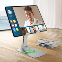 Suporte de Mesa Dobrável Hotut 360° para Tablets e Telemóveis 4–13