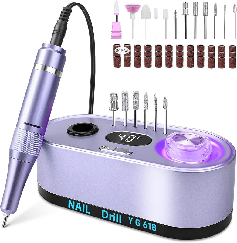 Broca Elétrica para Unhas Profissional 40.000 RPM