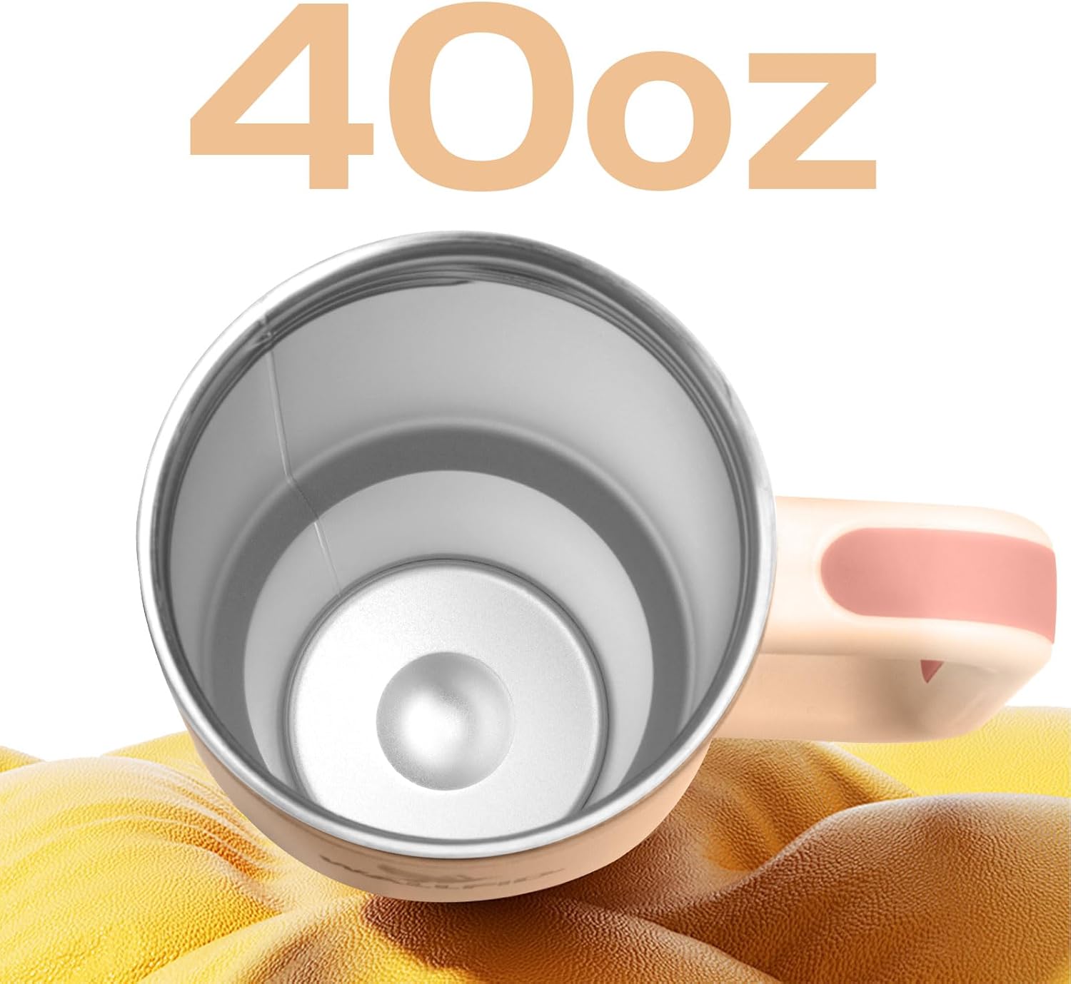 Copo Térmico Inox 1130 ml com Tampa e Palhinhas