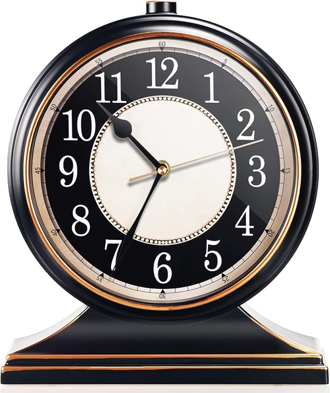 Relógio de Mesa Vintage AYRELY® – Silencioso e Elegante