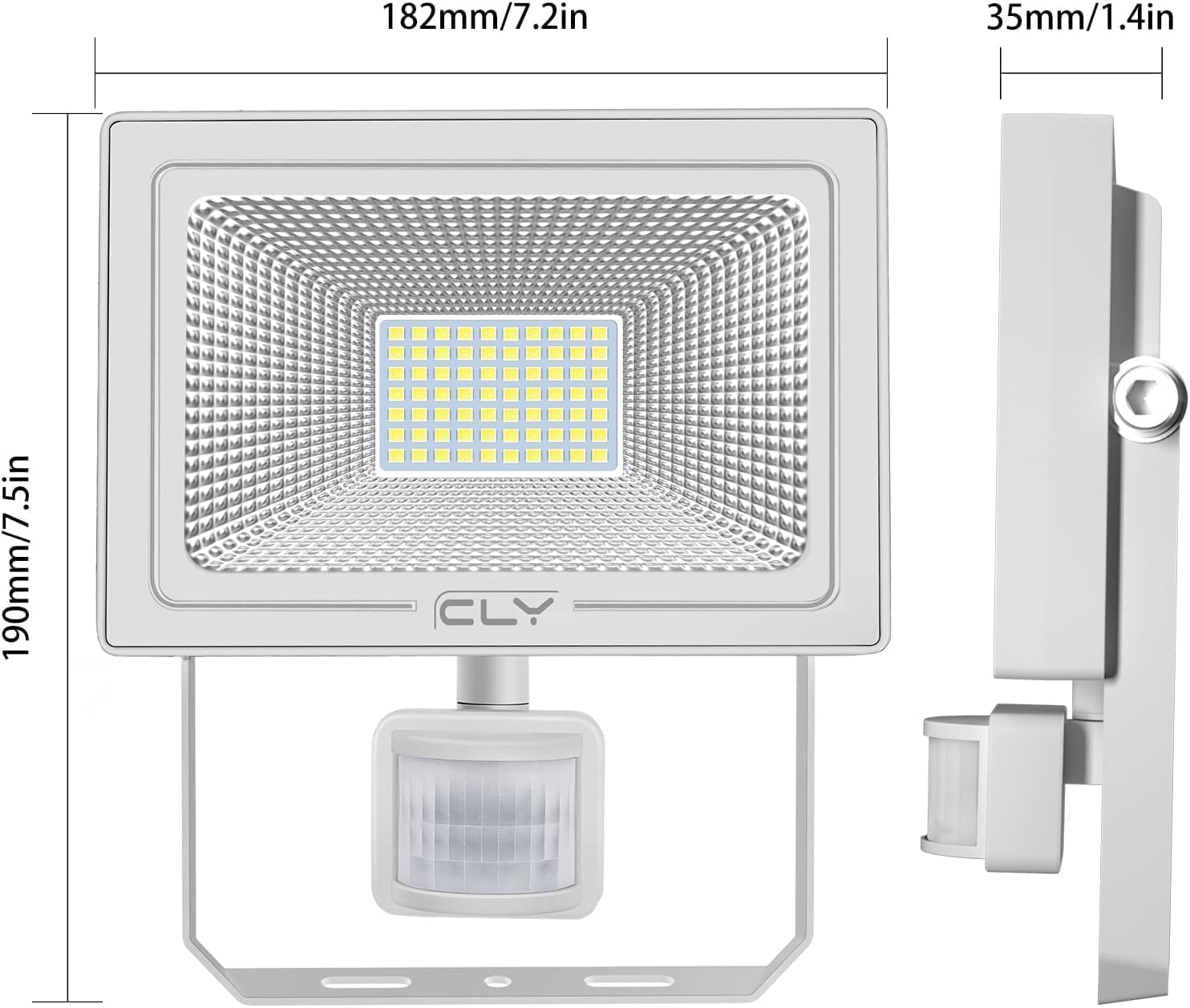 Projetor/Foco/Holofote LED 60W com Sensor de Movimento