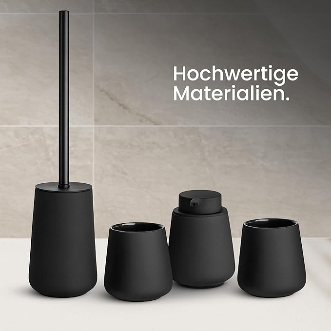 Conjunto de Casa de Banho Black Sweden Home