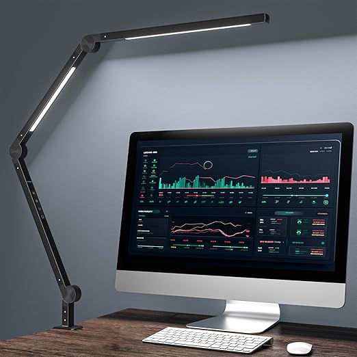 EYOCEAN Candeeiro de Secretaria LED Flexível Com Comando wireless