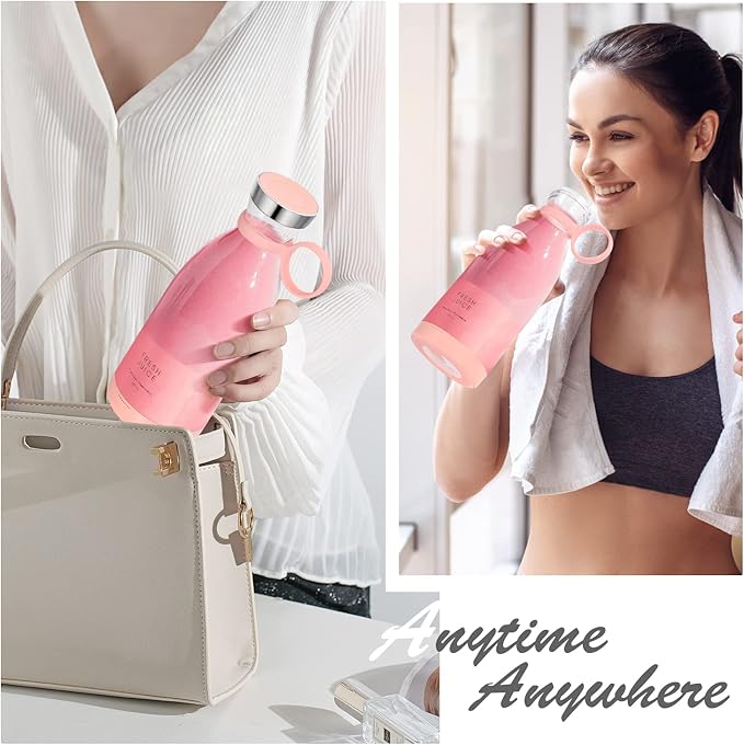 Liquidificador Portátil MIAOKE 350 ml – USB Magnético para Smoothies