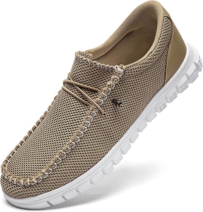 JUEQIBAA Homens sapatos casuais mocassins barco mocassins negócios piso condução baixo casual sapatilhas