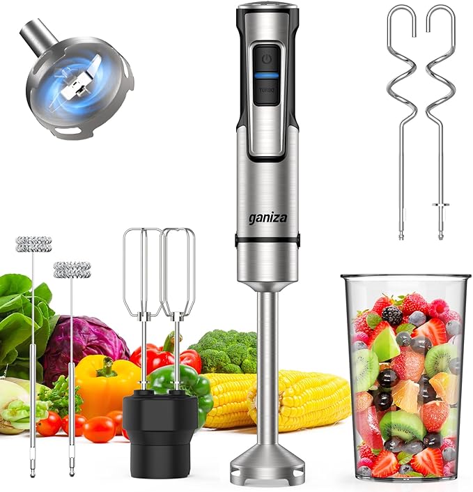 Varinha Mágica 5 em 1 Ganiza 1200W com Turbo e Acessórios