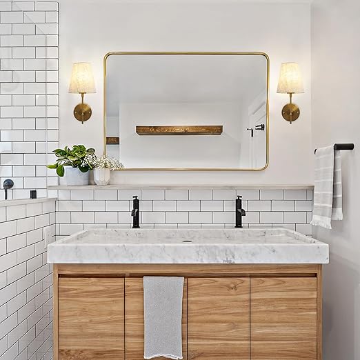 Conjunto de 2 Candeeiros de Parede Vintage