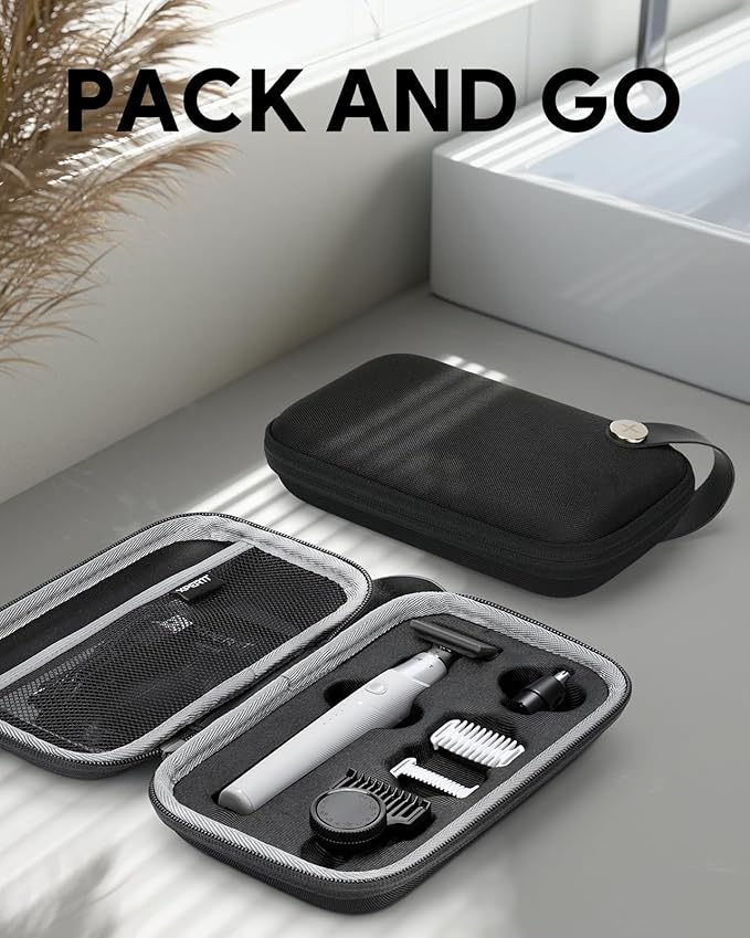 Aparador Elétrico Multifunções Roleader Xpert T – Barba, Corpo e Zona Íntima