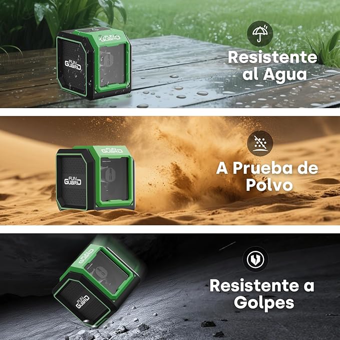 Nível Laser 360º Funguard Verde (30m) com Autonivelamento