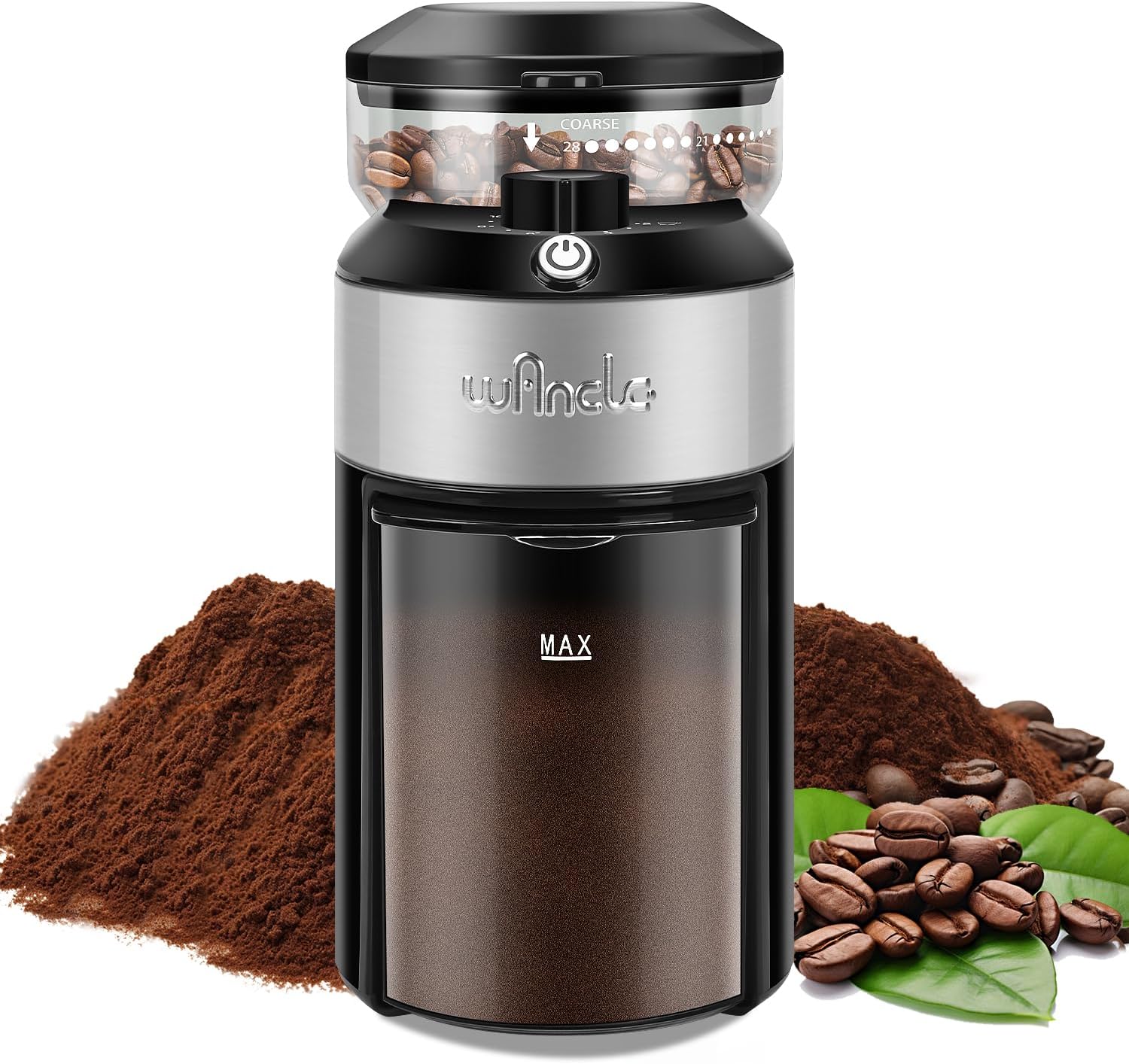 Moedor de Café Wancle com 28 Configurações de Moagem