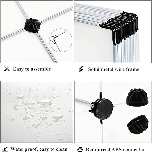 Organizador Modular AWTATOS com 6 Cubos de Arrumação