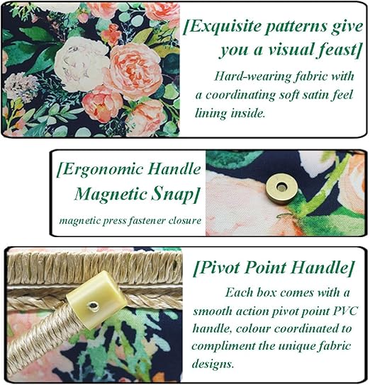 Caixa de Costura Grande com Acessórios