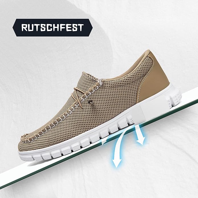 JUEQIBAA Homens sapatos casuais mocassins barco mocassins negócios piso condução baixo casual sapatilhas