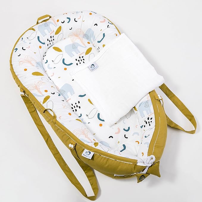 Redutor de Berço – Ninho de Anjo em Algodão 100% OEKO-TEX