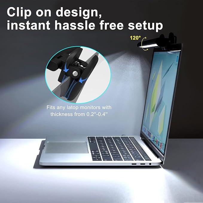 Barra de Luz USB Aigital para Monitor e Portátil