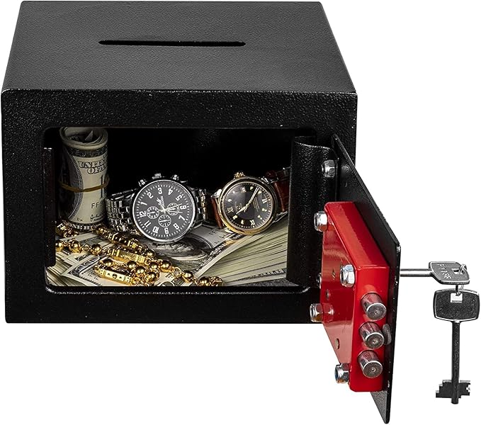 Cofre Mecânico Doméstico em Aço Carbono com Chave