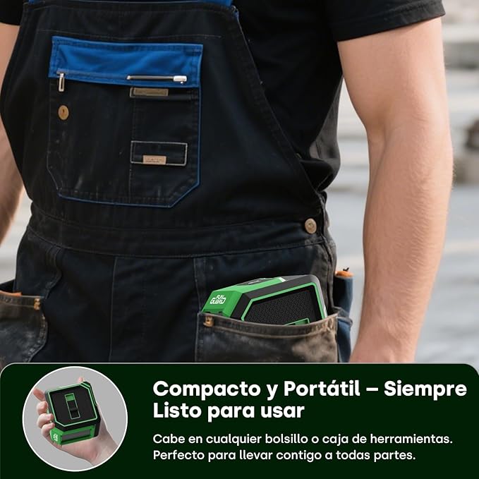 Nível Laser 360º Funguard Verde (30m) com Autonivelamento